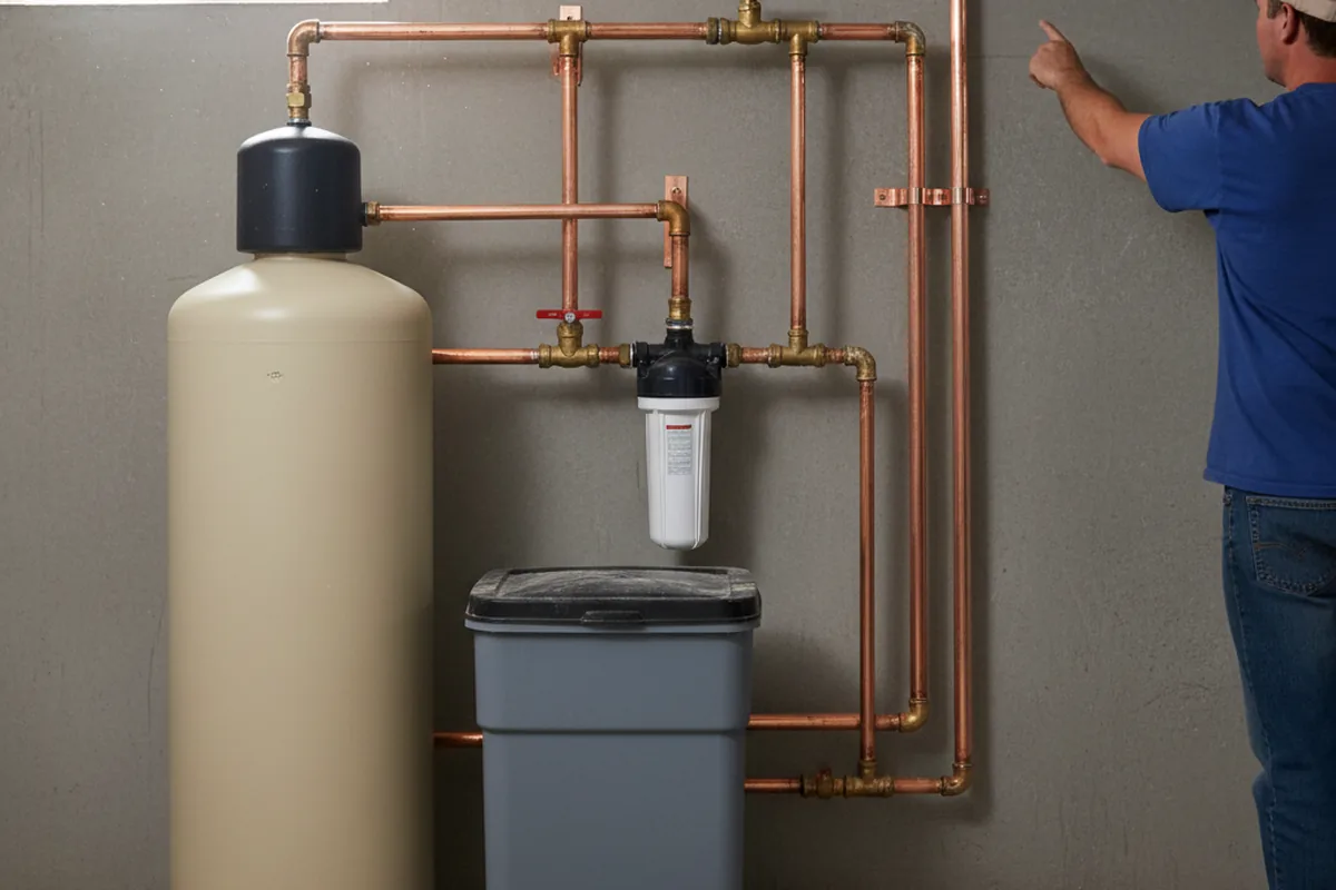 Whole-house water treatment system installed in Felton